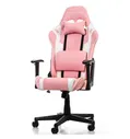 Игровое кресло DXRacer OH/P132/PW Prince Series, экокожа, цвет розовый/белый