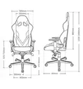 Игровое кресло DXRacer OH/G8200/N Gladiator Series, экокожа, цвет черный