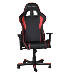 Игровое кресло DXRacer OH/FE08/NR Formula Series, экокожа, цвет черный/красный-3