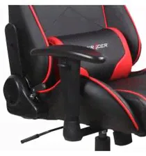 Игровое кресло DXRacer OH/FE08/NR Formula Series, экокожа, цвет черный/красный