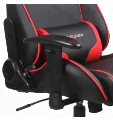 Игровое кресло DXRacer OH/FE08/NR Formula Series, экокожа, цвет черный/красный