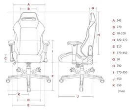 Компьютерное кресло DXRacer Drifting OH/DH73 игровое, обивка: искусственная кожа, цвет: черный