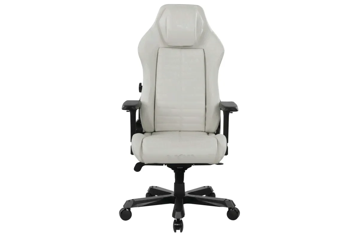 Игровое кресло DXRacer Master Iron DMC/IA233S/W компьютерное, до 125 кг, 4D, до 170 градусов, кожа PU, металл, цвет белый-2