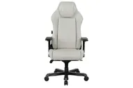 Игровое кресло DXRacer Master Iron DMC/IA233S/W компьютерное, до 125 кг, 4D, до 170 градусов, кожа PU, металл, цвет белый