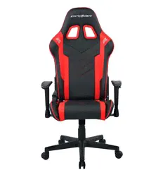 Игровое кресло DXRacer OH/P132/NR Prince Series, экокожа, цвет черный/красный-2
