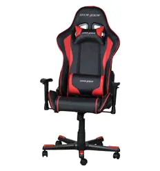 Игровое кресло DXRacer OH/FE08/NR Formula Series, экокожа, цвет черный/красный-2