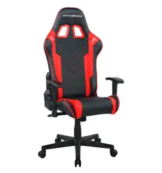 Игровое кресло DXRacer OH/P132/NR Prince Series, экокожа, цвет черный/красный-1