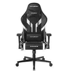 Игровое кресло DXRacer OH/P88/NW Prince Series, экокожа, цвет черный/белый-2