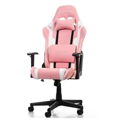 Игровое кресло DXRacer OH/P132/PW Prince Series, экокожа, цвет розовый/белый-4