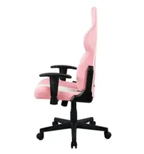 Игровое кресло DXRacer OH/P132/PW Prince Series, экокожа, цвет розовый/белый
