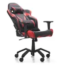 Игровое кресло DXRacer OH/VB03/NR Valkyrie Series, экокожа, цвет черный/красный